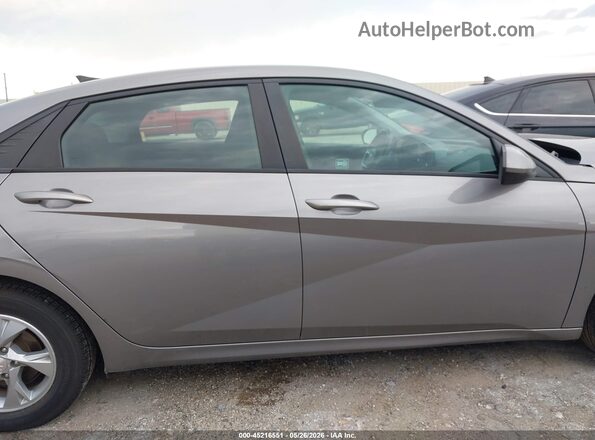 KMHLL4AG6MU069812 2021 HYUNDAI ELANTRA Silver Widok wnętrza z tyłu