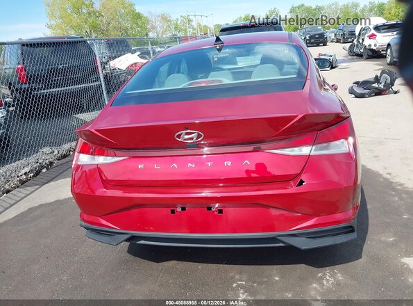 KMHLL4AG8PU563903 2023 HYUNDAI ELANTRA Red 