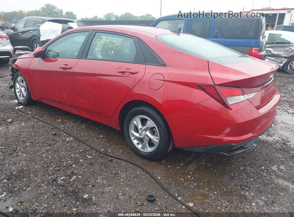 KMHLL4AG9MU121496 2021 HYUNDAI ELANTRA Темно-бордовый 