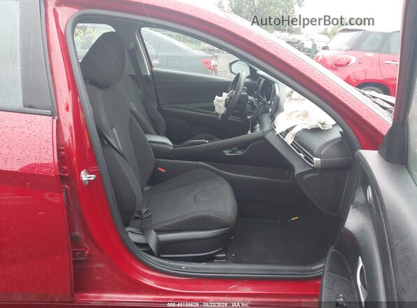 KMHLL4AG9MU121496 2021 HYUNDAI ELANTRA Темно-бордовый 