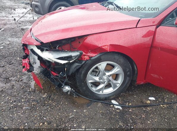 KMHLL4AG9MU121496 2021 HYUNDAI ELANTRA Темно-бордовый 