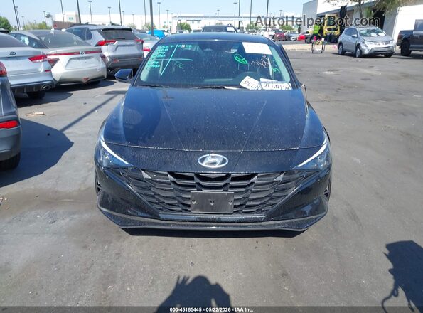 KMHLL4AG9PU454379 2023 HYUNDAI ELANTRA Black Vista del cuadro de instrumentos