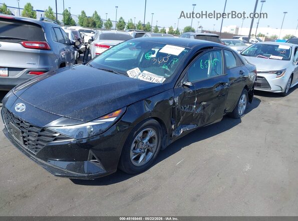 KMHLL4AG9PU454379 2023 HYUNDAI ELANTRA Black Vista tres cuartos delantera izquierda
