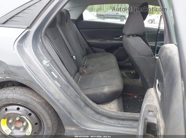 KMHLL4AG9PU607701 2023 HYUNDAI ELANTRA Gray Вид наклейки з VIN-кодом
