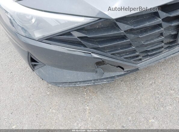 KMHLL4AG9PU607701 2023 HYUNDAI ELANTRA Gray Вид спереду