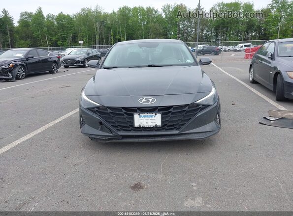 KMHLL4AG9PU607701 2023 HYUNDAI ELANTRA Gray Вид задньої частини салону
