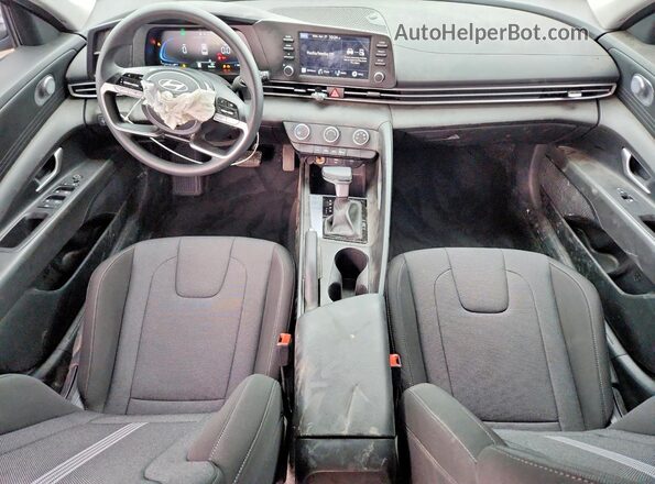 KMHLL4DG0RU743584 2024 HYUNDAI ELANTRA Gray Dashboard view