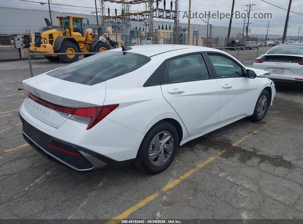 KMHLL4DG0SU012191 2025 HYUNDAI ELANTRA White Trasero derecho