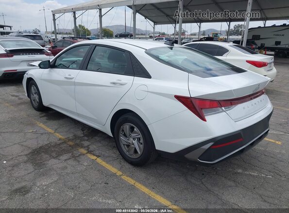 KMHLL4DG0SU012191 2025 HYUNDAI ELANTRA White Trasero izquierdo