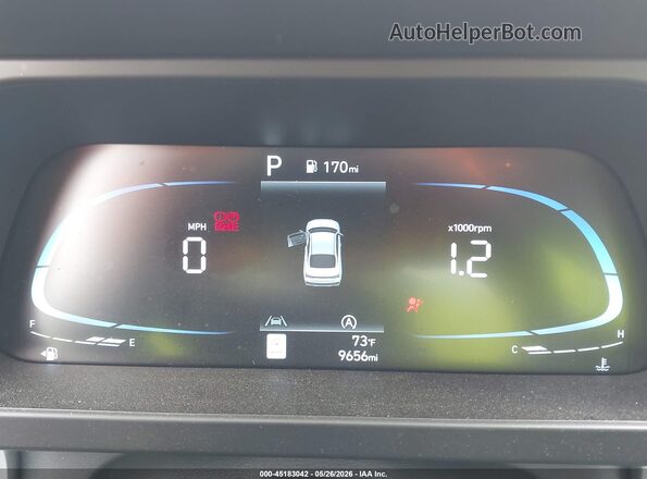 KMHLL4DG0SU012191 2025 HYUNDAI ELANTRA White Vista de los asientos traseros