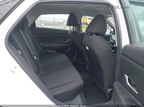 KMHLL4DG0SU012191 2025 HYUNDAI ELANTRA White Vista de la etiqueta del VIN