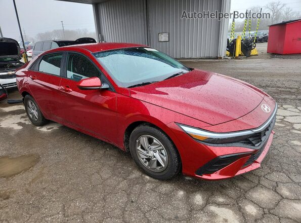 KMHLL4DG0SU922889 2025 HYUNDAI ELANTRA Red Delantero derecho
