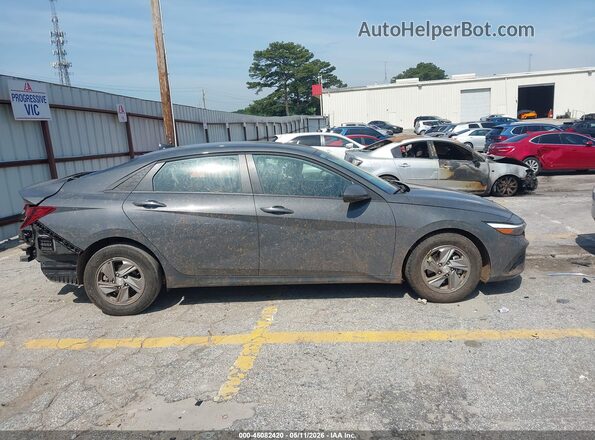 KMHLL4DG0SU946142 2025 HYUNDAI ELANTRA Gray Widok wnętrza z tyłu