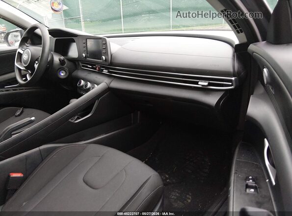 KMHLL4DG1SU935313 2025 HYUNDAI ELANTRA Gray Widok wnętrza z przodu