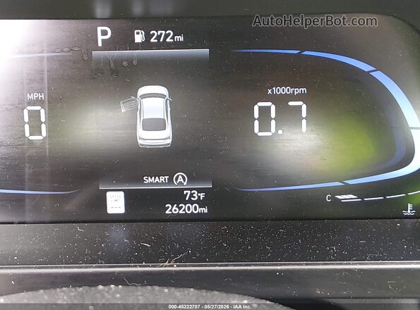 KMHLL4DG1SU935313 2025 HYUNDAI ELANTRA Gray Widok tylnych siedzeń