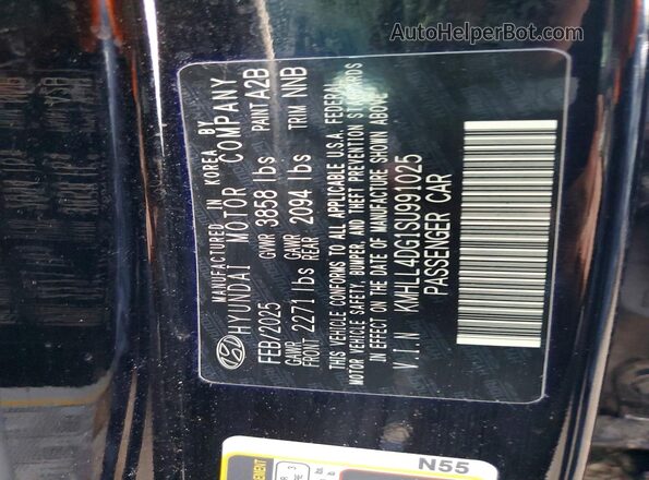 KMHLL4DG1SU991025 2025 HYUNDAI ELANTRA Black 