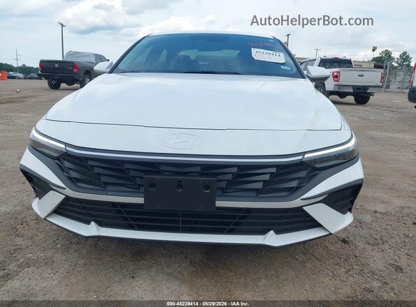 KMHLL4DG1TU100331 2026 HYUNDAI ELANTRA White Вид щитка приладів