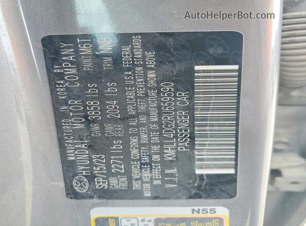 KMHLL4DG2RU659590 2024 HYUNDAI ELANTRA Silver 