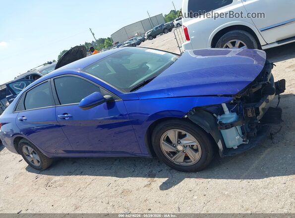 KMHLL4DG2RU686711 2024 HYUNDAI ELANTRA Blue Rear interior view