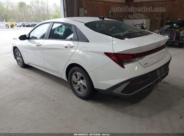 KMHLL4DG2SU876899 2025 HYUNDAI ELANTRA White Հետևի ձախ