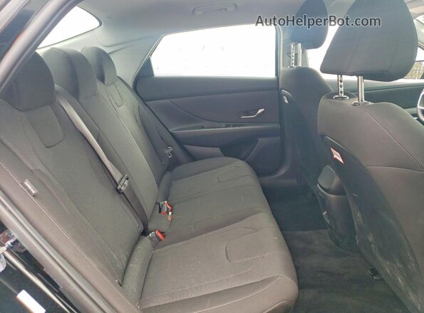 KMHLL4DG2TU145861 2026 HYUNDAI ELANTRA Black Հետևի նստատեղերի տեսք