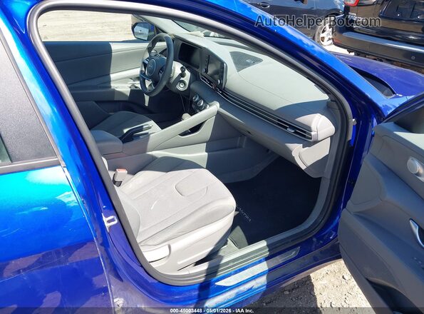 KMHLL4DG3RU660263 2024 HYUNDAI ELANTRA Blue წინა სალონის ხედი