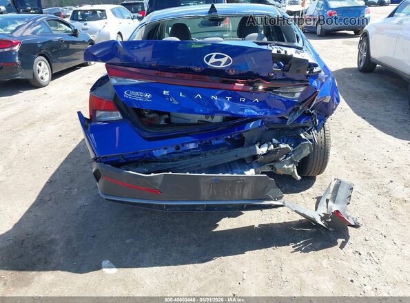 KMHLL4DG3RU660263 2024 HYUNDAI ELANTRA Blue წინა ხედი