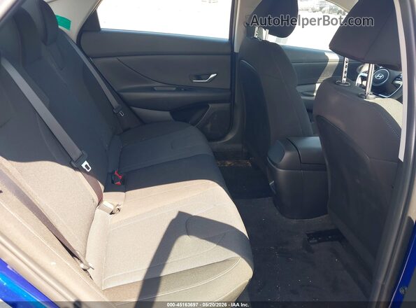 KMHLL4DG3RU781701 2024 HYUNDAI ELANTRA Blue Widok naklejki z numerem VIN