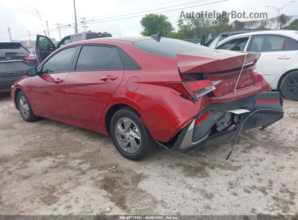 KMHLL4DG3SU007678 2025 HYUNDAI ELANTRA Red Rear left