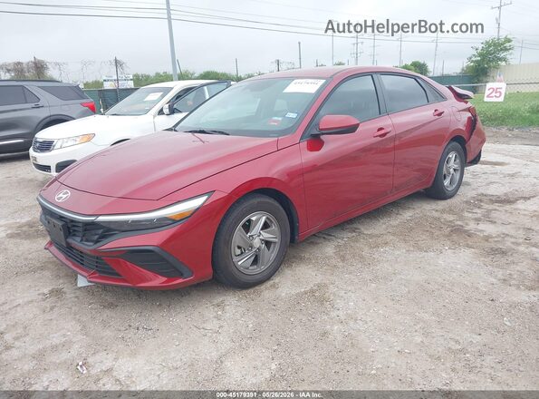 KMHLL4DG3SU007678 2025 HYUNDAI ELANTRA Red Front left