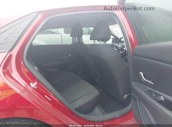 KMHLL4DG3SU007678 2025 HYUNDAI ELANTRA Red VIN sticker view