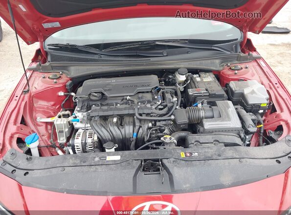 KMHLL4DG3SU007678 2025 HYUNDAI ELANTRA Red Rear view