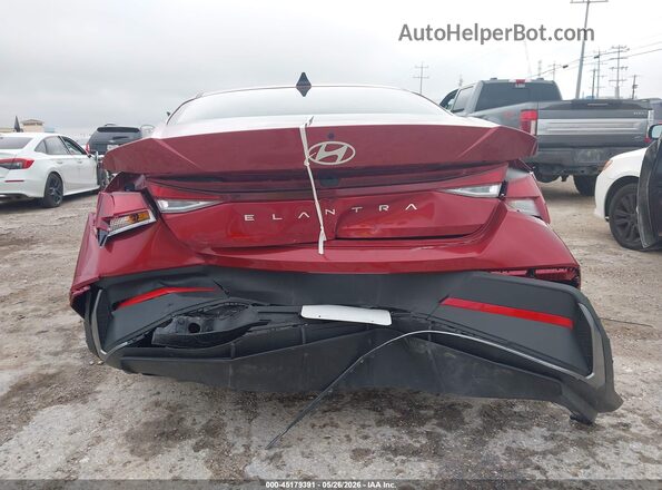 KMHLL4DG3SU007678 2025 HYUNDAI ELANTRA Red 