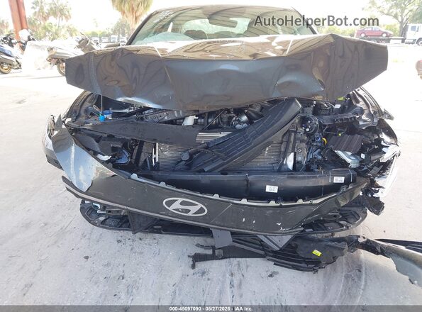 KMHLL4DG3SU052832 2025 HYUNDAI ELANTRA Серый Вид спереди