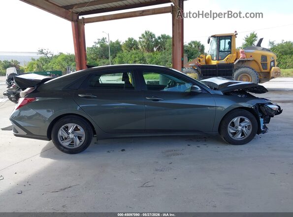 KMHLL4DG3SU052832 2025 HYUNDAI ELANTRA Серый Вид задней части салона