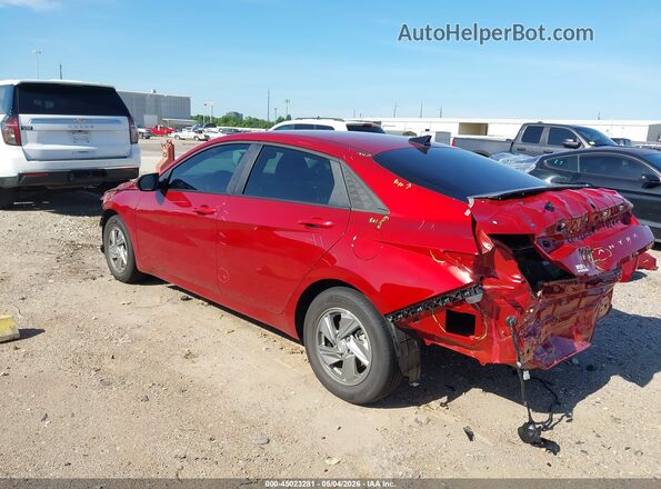 KMHLL4DG3TU101013 2026 HYUNDAI ELANTRA Red Trasero izquierdo