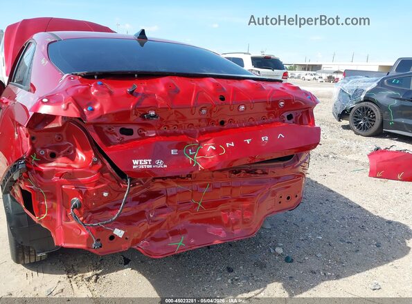 KMHLL4DG3TU101013 2026 HYUNDAI ELANTRA Red Vista frontal