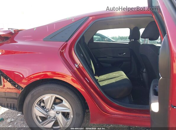 KMHLL4DG3TU101013 2026 HYUNDAI ELANTRA Red Vista de la etiqueta del VIN