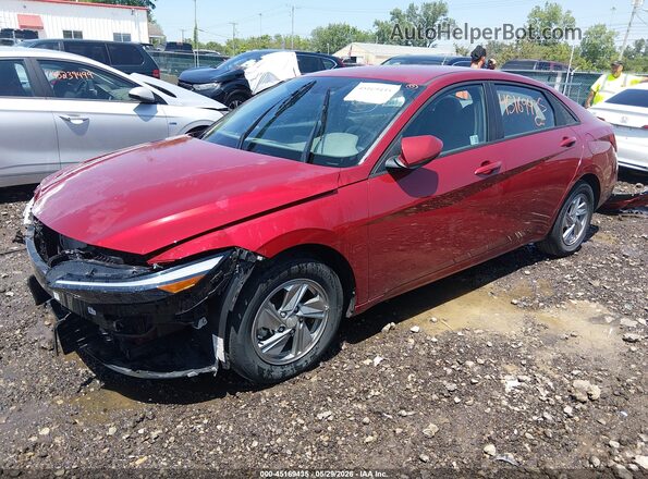 KMHLL4DG4RU785661 2024 HYUNDAI ELANTRA Красный Передняя левая четверть