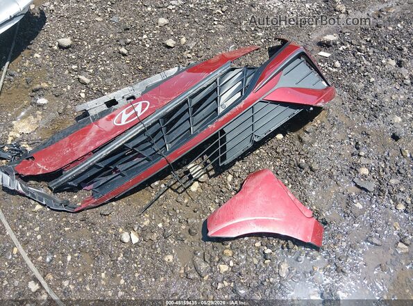 KMHLL4DG4RU785661 2024 HYUNDAI ELANTRA Красный Вид щитка приборов