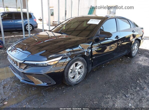 KMHLL4DG4SU009293 2025 HYUNDAI ELANTRA Black Front left