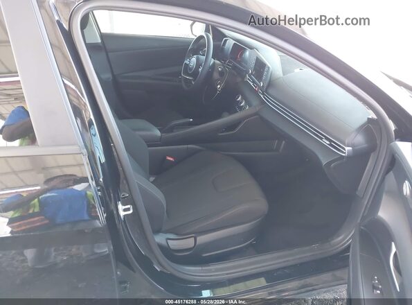 KMHLL4DG4SU009293 2025 HYUNDAI ELANTRA Black Front interior view
