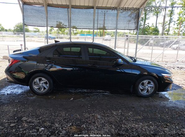 KMHLL4DG4SU009293 2025 HYUNDAI ELANTRA Black Rear interior view