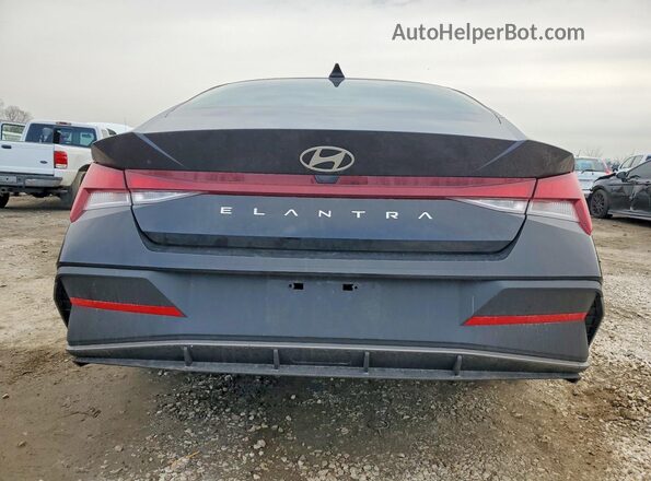 KMHLL4DG4SU036039 2025 HYUNDAI ELANTRA Черный Вид сзади