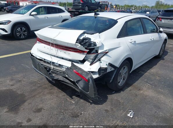 KMHLL4DG4SU946175 2025 HYUNDAI ELANTRA Белый Вид спереди