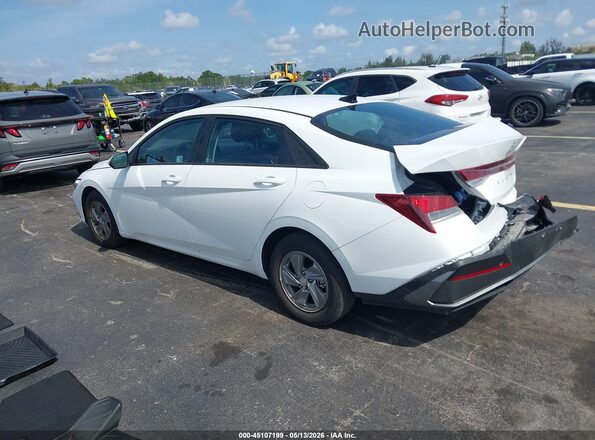 KMHLL4DG4SU946175 2025 HYUNDAI ELANTRA Белый Задняя левая четверть