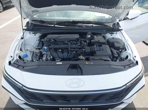KMHLL4DG4SU946175 2025 HYUNDAI ELANTRA Белый Вид сзади