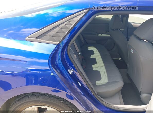 KMHLL4DG5SU060107 2025 HYUNDAI ELANTRA Blue Widok naklejki z numerem VIN