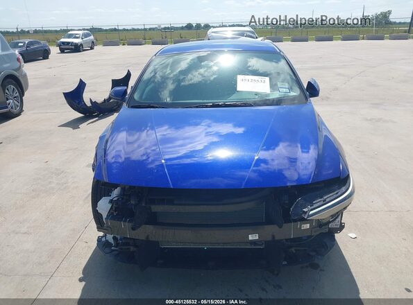 KMHLL4DG5SU060107 2025 HYUNDAI ELANTRA Blue Widok zestawu wskaźników