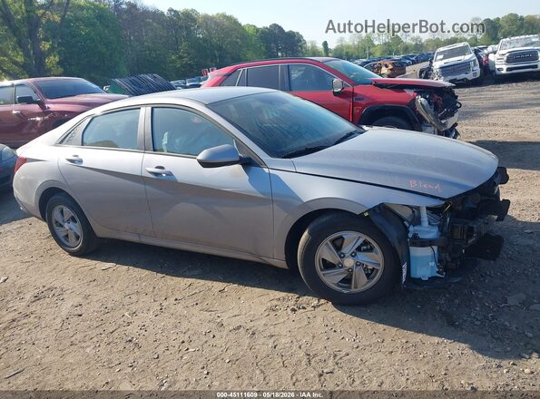 KMHLL4DG5SU096153 2025 HYUNDAI ELANTRA Silver Widok wnętrza z tyłu